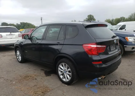 2015 BMW X3 xDrive28I z USA, uszkodzony, nr VIN 5UXWX9C57F0D59521